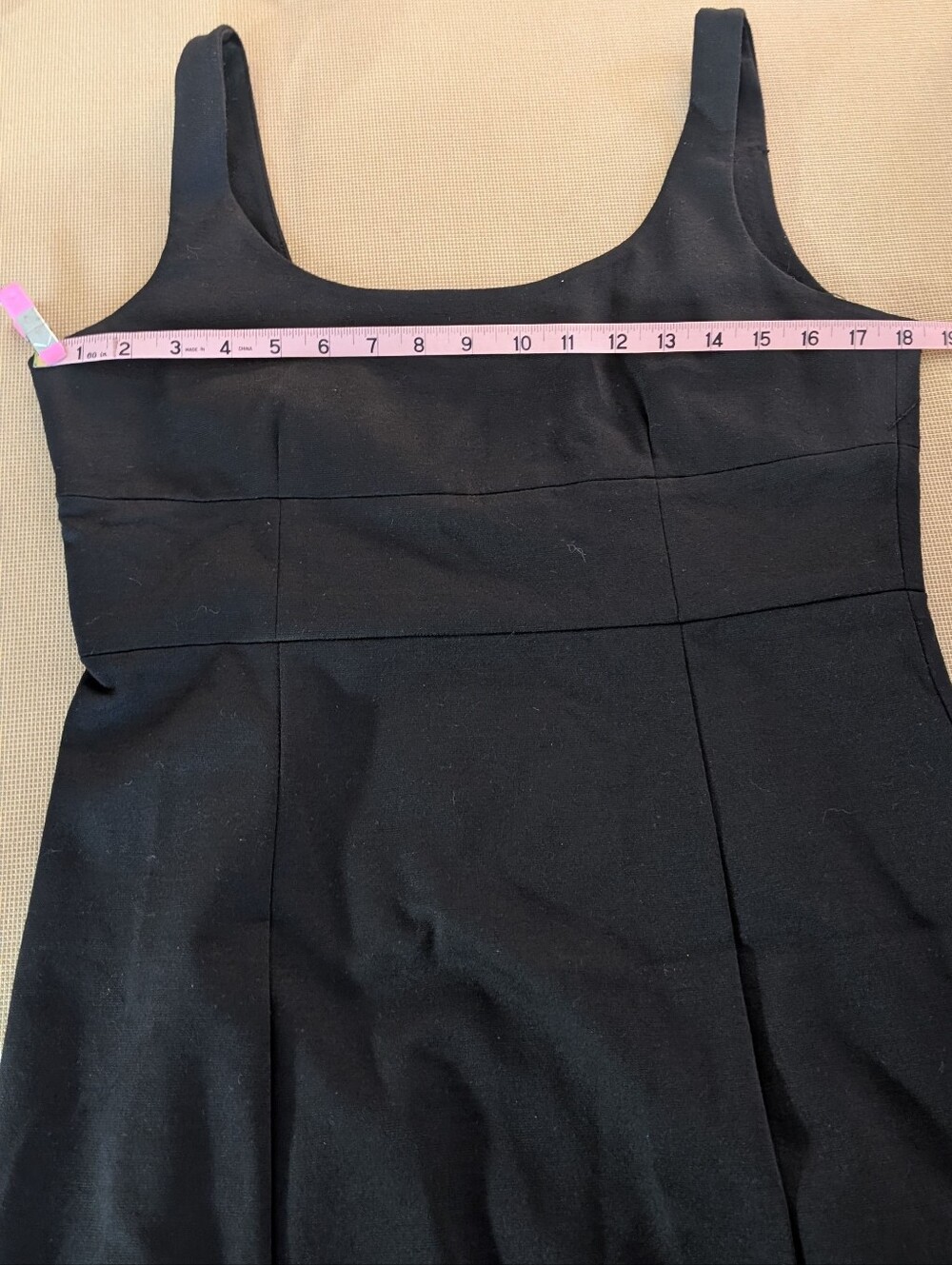Zara Black Sleeveless Bodycon Mini Dress Size XL - Picture 8 of 9